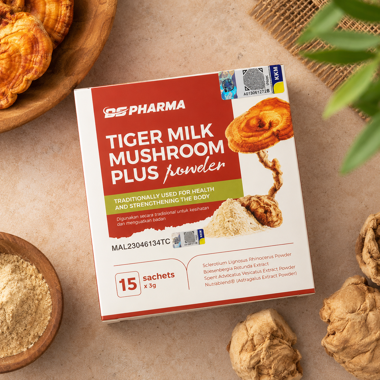 Tiger Mushroom Milk