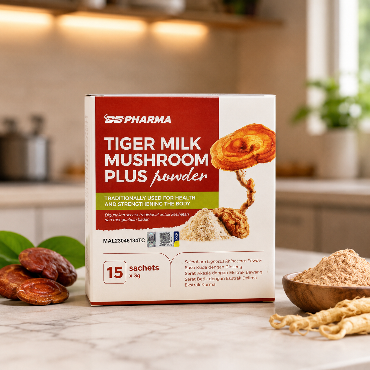Tiger Mushroom Milk